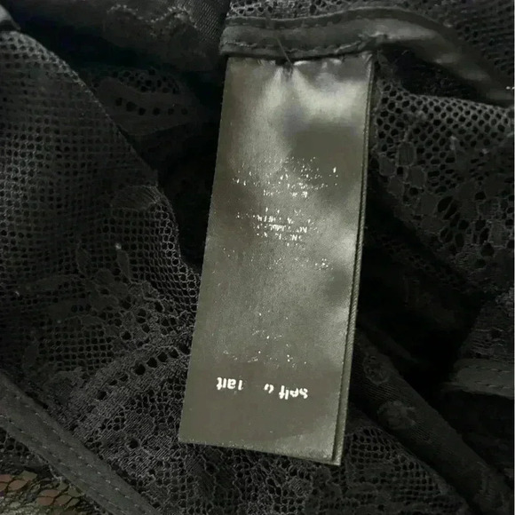 Self-Portrait Puff  Sleeves Lace Blouse, Size S - Picture 6 of 6